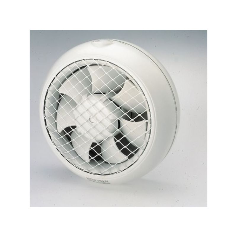 EXTRACTOR COCINA HELICOIDAL 180MM PARED CRISTAL S&amp;P         