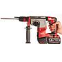 Martillo FIXTEC M18 4.0Ah Li Ion, 2,4J, SDS-plus, 3 modos, cap max taladrado 24mm y maletín