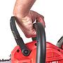 Motosierra M18 FUEL™, espada 30cm, velocidad cadena 12,4m/s. Incluye 80cc de aceite, herramienta para cambio de la cadena y funda de espada. Se suministra en versión cero, sin baterías ni cargador