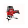 M12JS-0 Sierra de calar subcompacta M12™, capacidad máxima en madera 40mm, carrera 19mm, 0-2800cpm. Se suministra en versión cero, sin baterías ni cargador