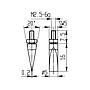 Calibre de medición HM   fig.20/ 5,0mm Käfer