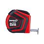 Cinta metrica de bolsillo Autolock8mx27mm blanca FORMAT