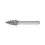Fresa c/ mango MD forma arco ojival 1020inox 6mm 10x20mmPferd