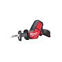 M12CHZ-0 Sierra de sable subcompacta de una mano M12 FUEL™ HACKZALL™, carrera 15,9mm, 0-3000cpm, FIXTEC™. Se suministra en versión cero, sin baterías ni cargador