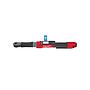 M12ONEFTR12-201C Llave de carraca dinamométrica M12 FUEL™ ONE-KEY™, recepción 1/2", rango de par 16,9-203,4Nm, exactitud apriete ±2%, exactitud desapriete ±3%. Se suministra con 1 batería M12B2 y cargador C12C, en kitbox